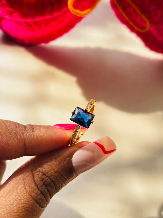 Sapphire Aura Ring