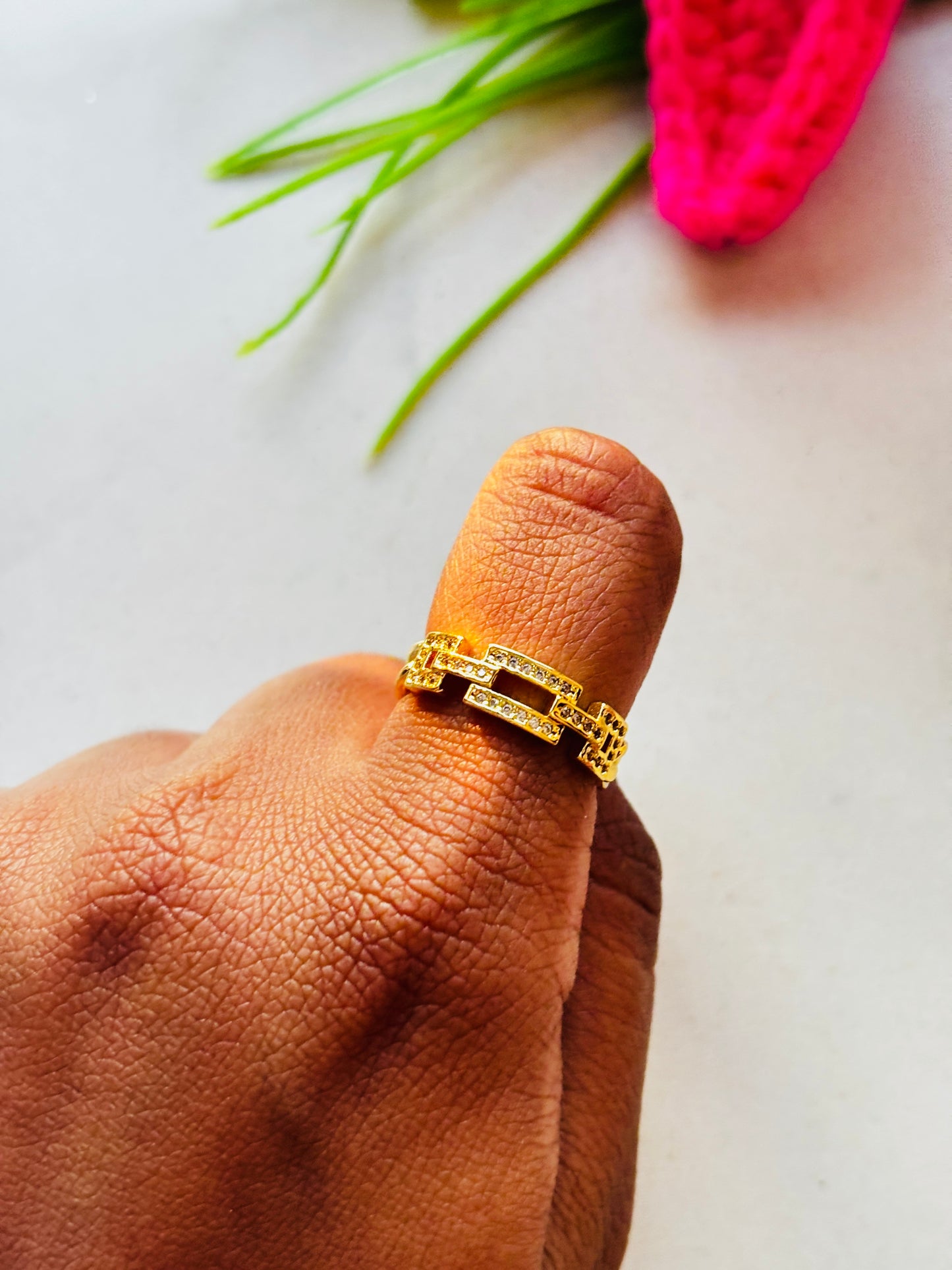 Diamond Cyclops Ring