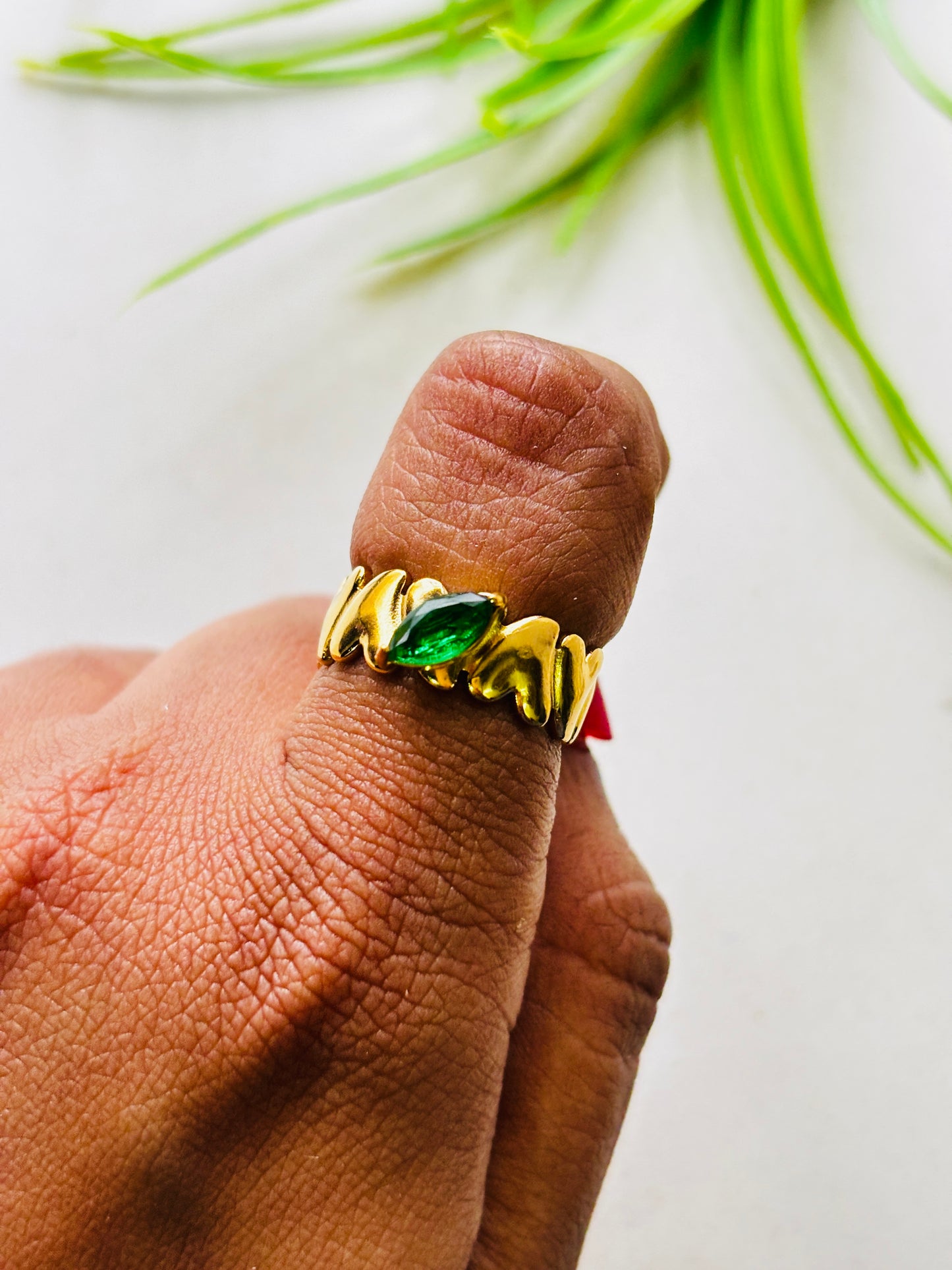 Evergreen Flow Ring