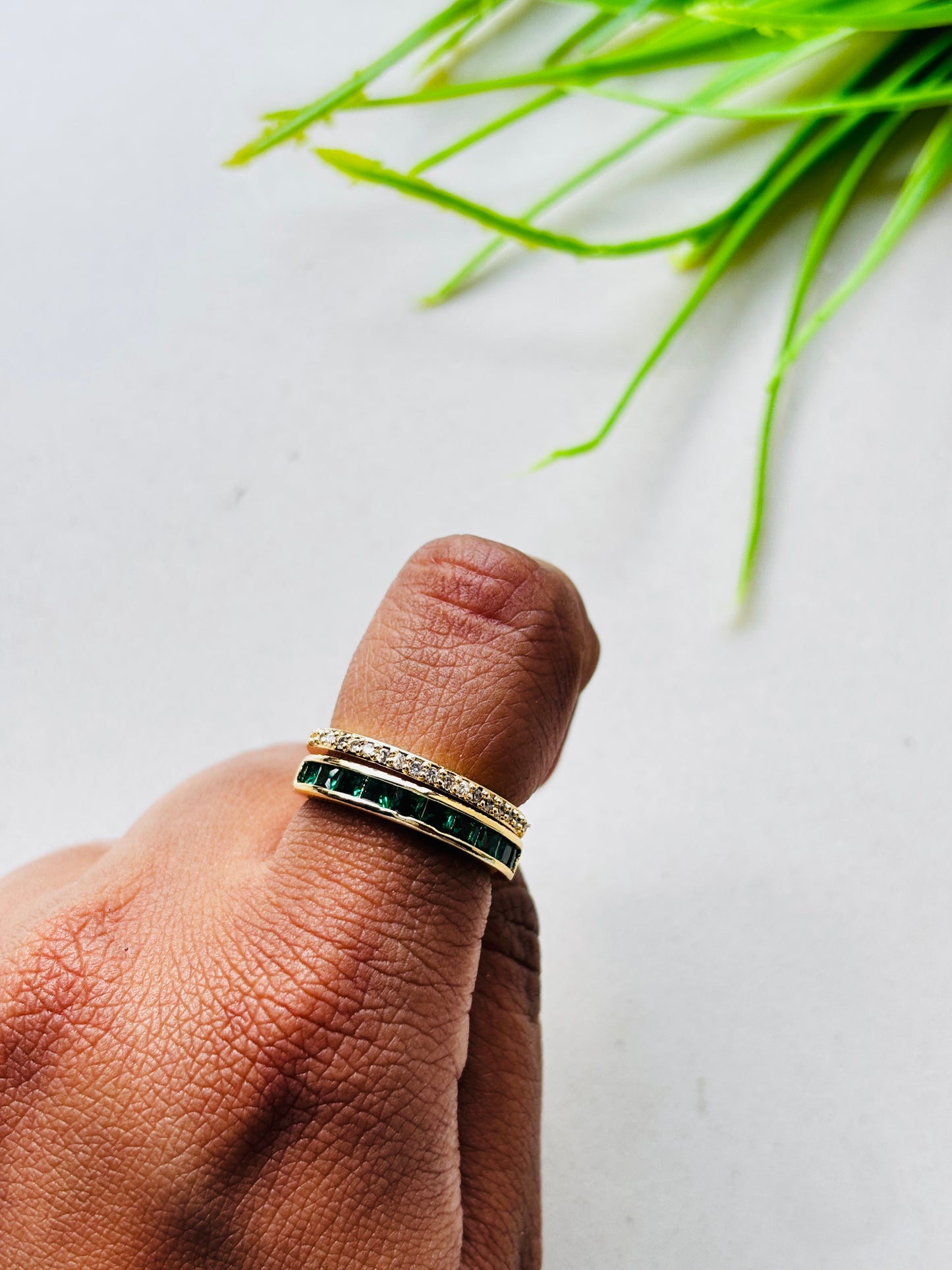 Sparkle Ring Green