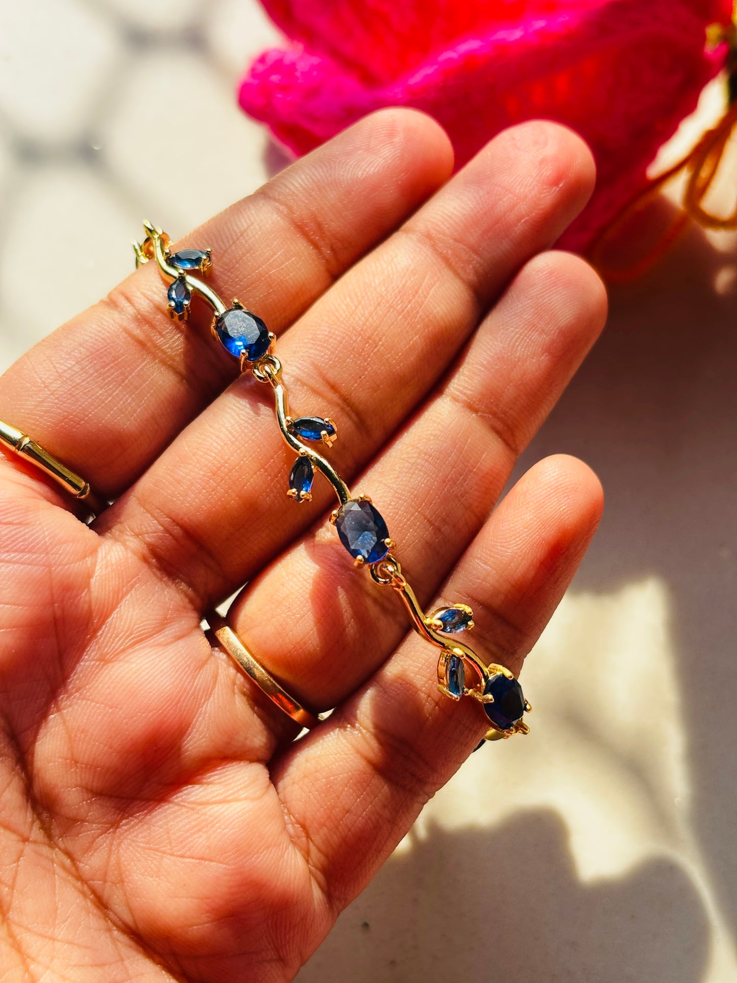 Tulip Bracelet - Royal Blue