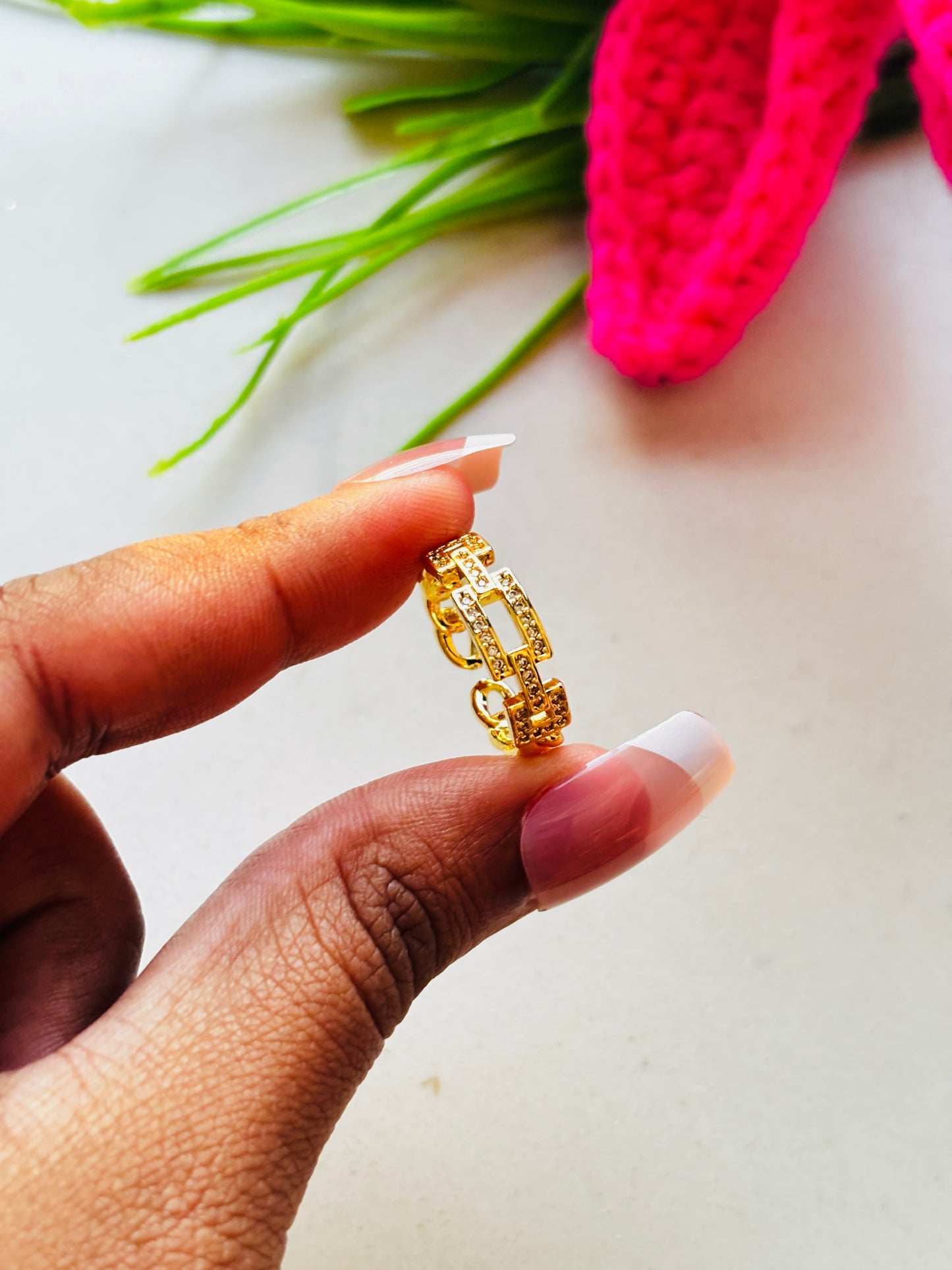 Diamond Cyclops Ring