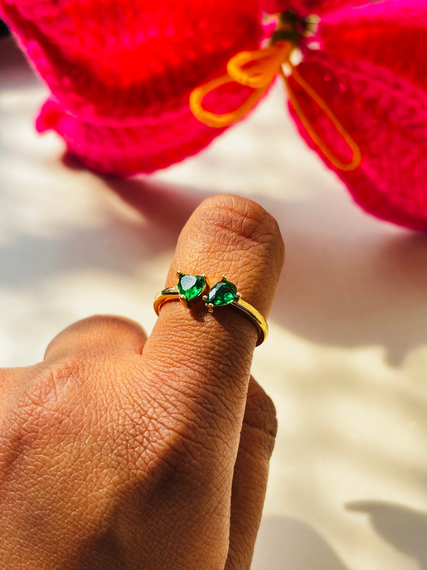 Leaf & Dewdrop - Emerald