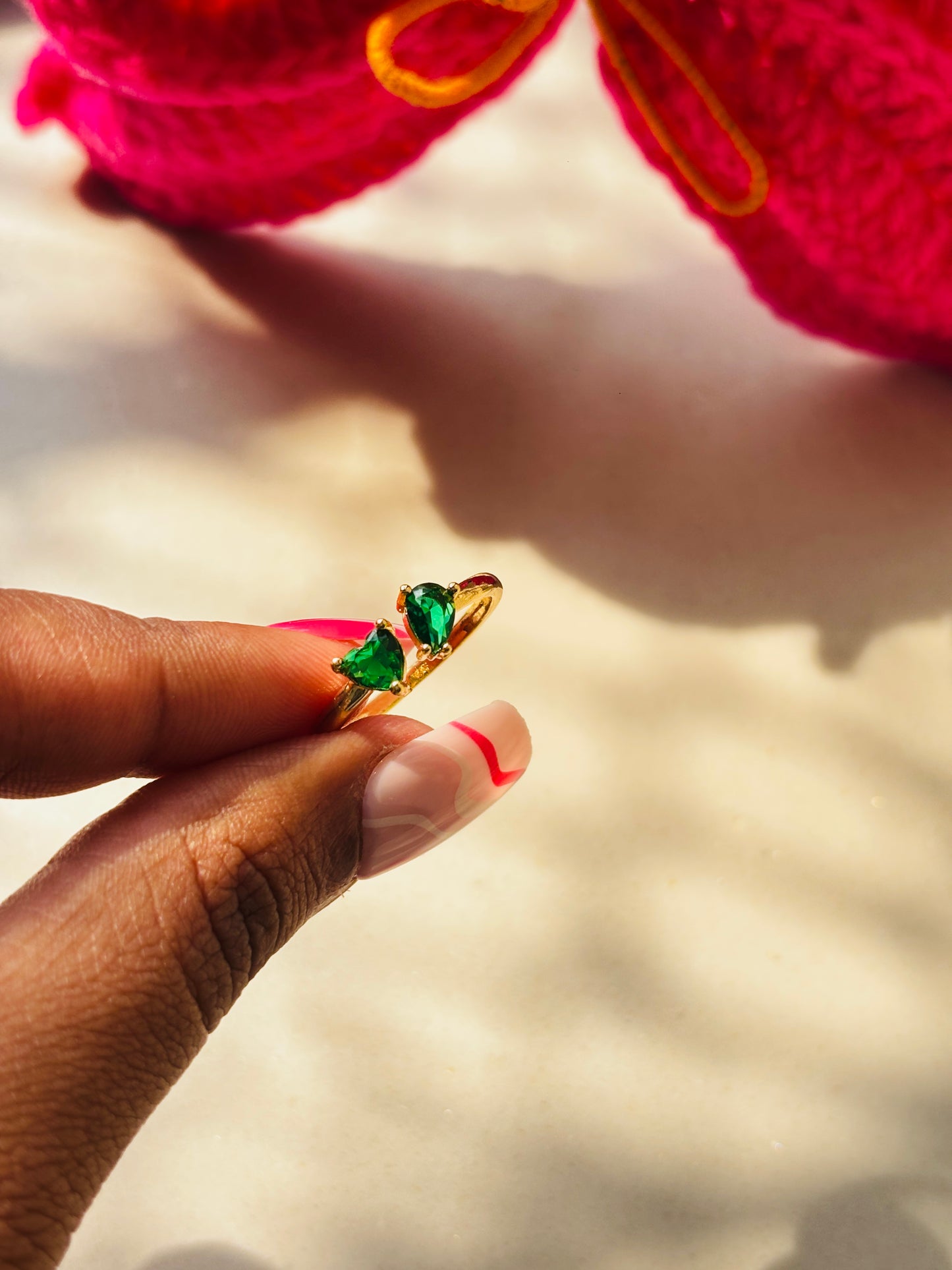 Leaf & Dewdrop - Emerald
