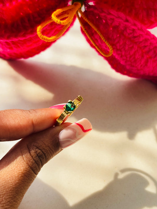 Empire Ribbed Emerald