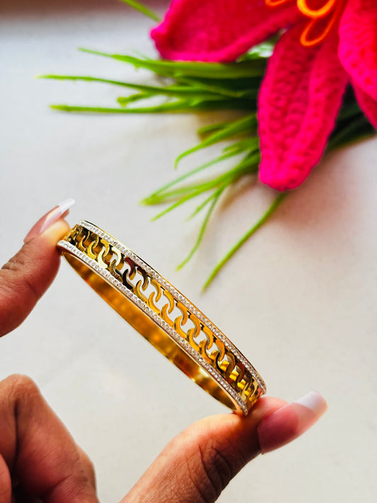 Pave Chain pattern Kada