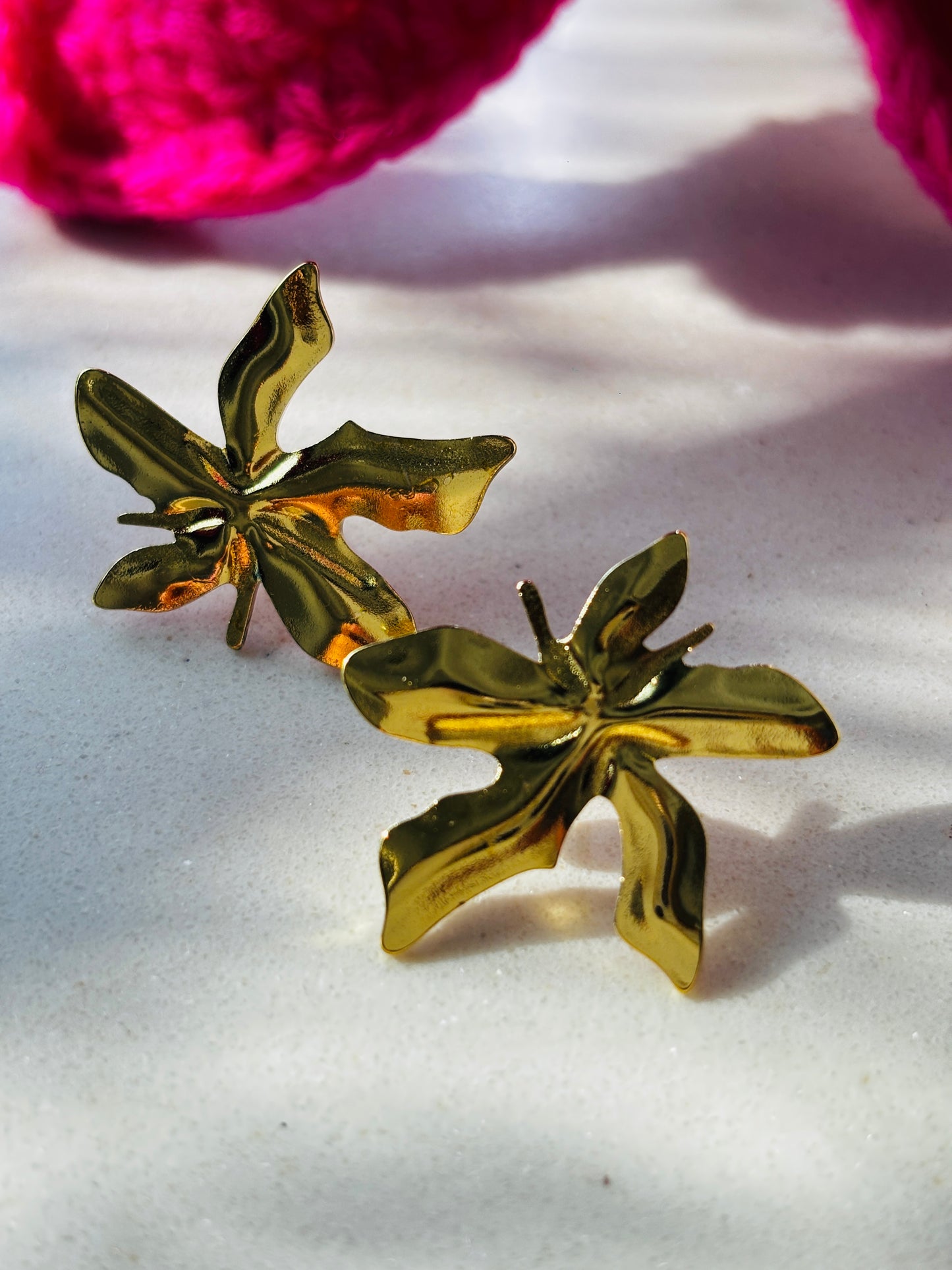 Statement Flower Earrings