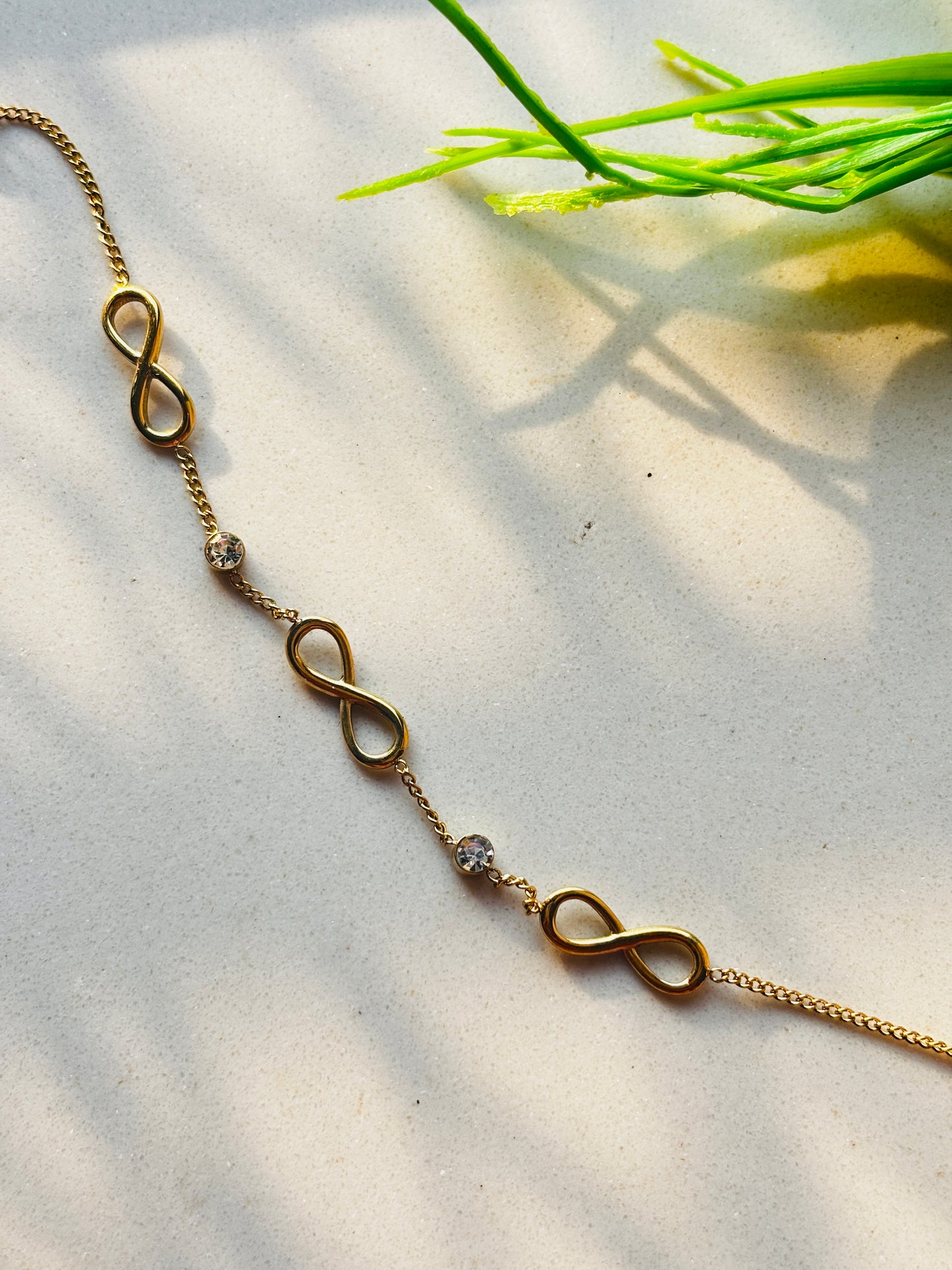 Diamond Infinity Bracelet