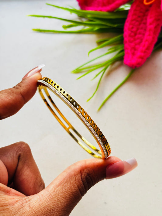 Designer Link Stone Kada