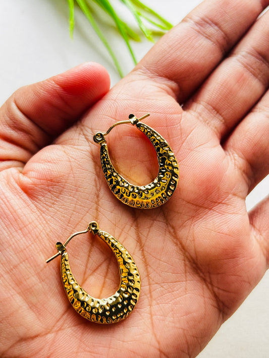 Stipple Hoops