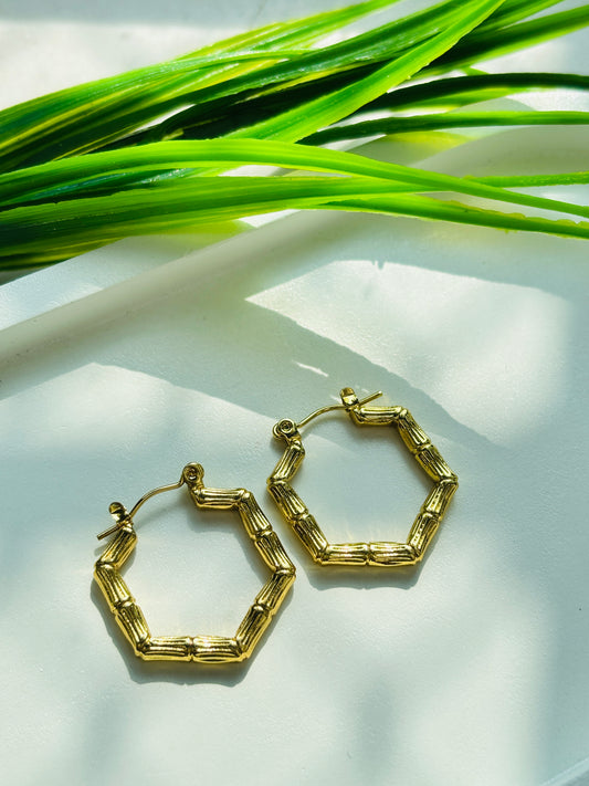 Bamboo Hexa Hoops
