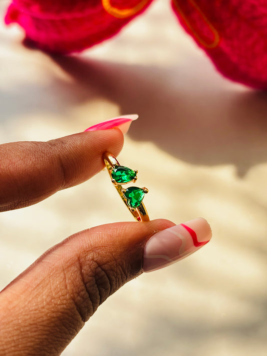 Leaf & Dewdrop - Emerald