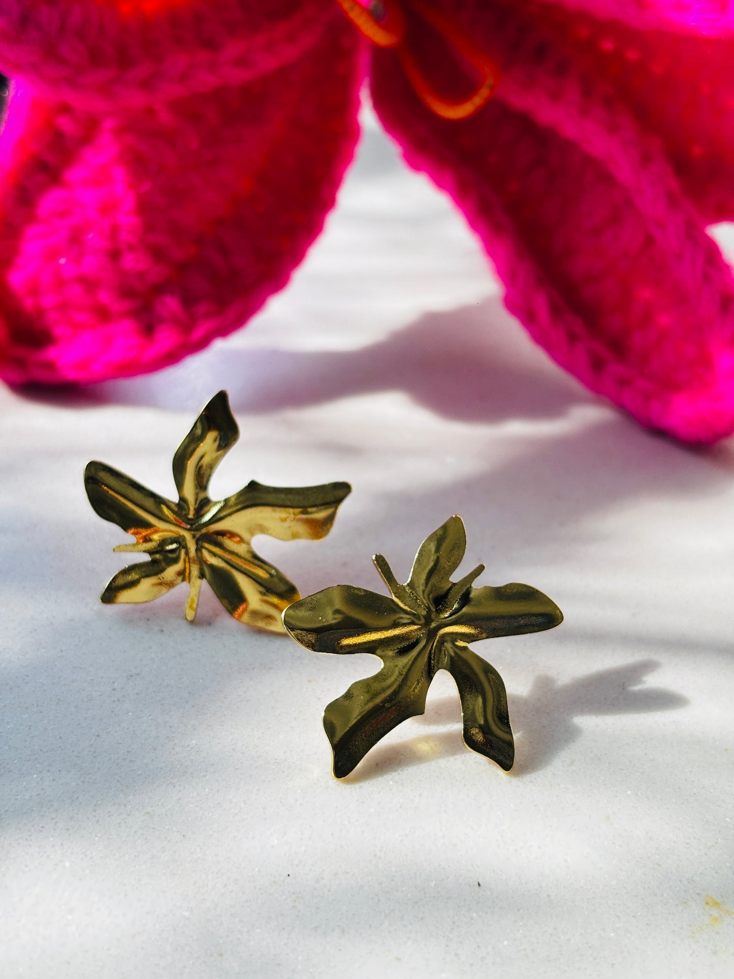 Statement Flower Earrings