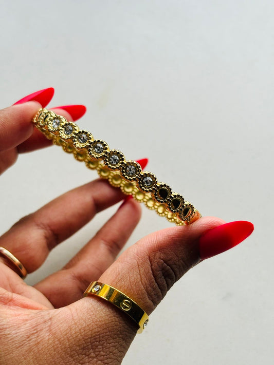 18k Gold-Plated Anti-Tarnish Kada Bangle