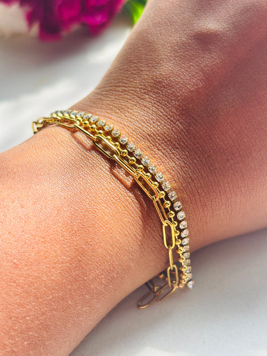 Layered Chain Bracelet