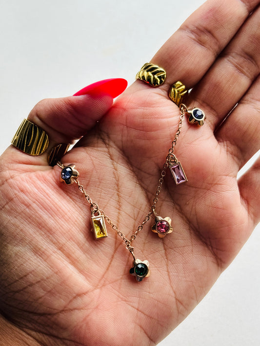 Multicolour Charm Necklaces