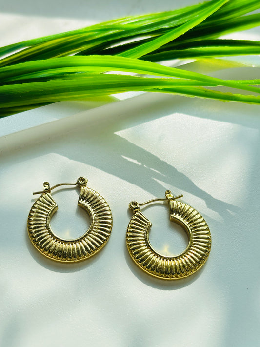 Spiral Round Hoops