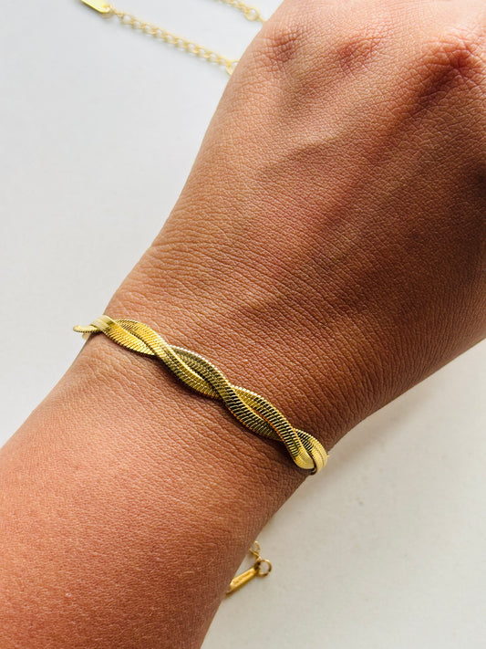 Dual Twisted Snake Chain