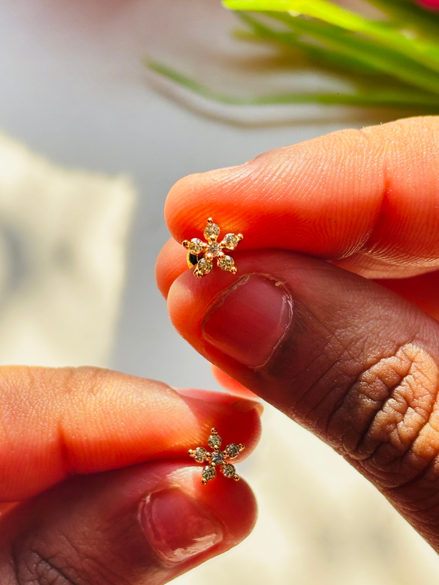 Flower Studs Piercing