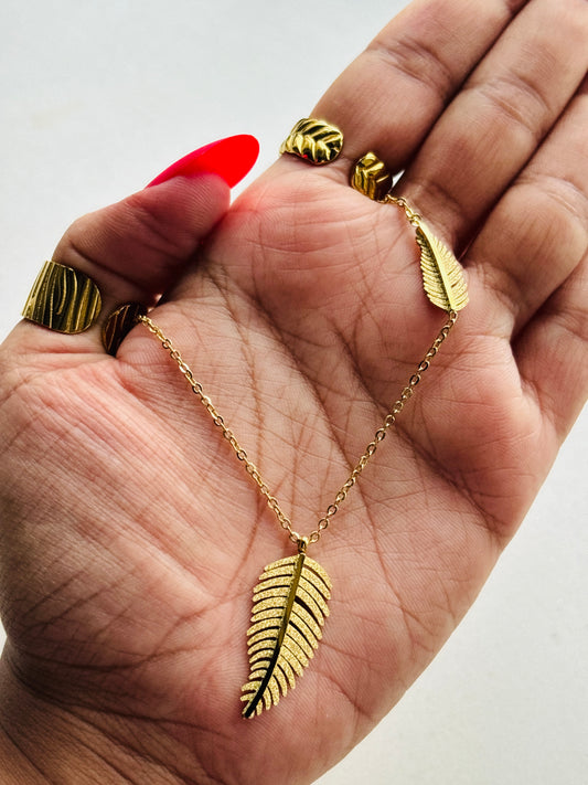 Willow Leaf Necklace